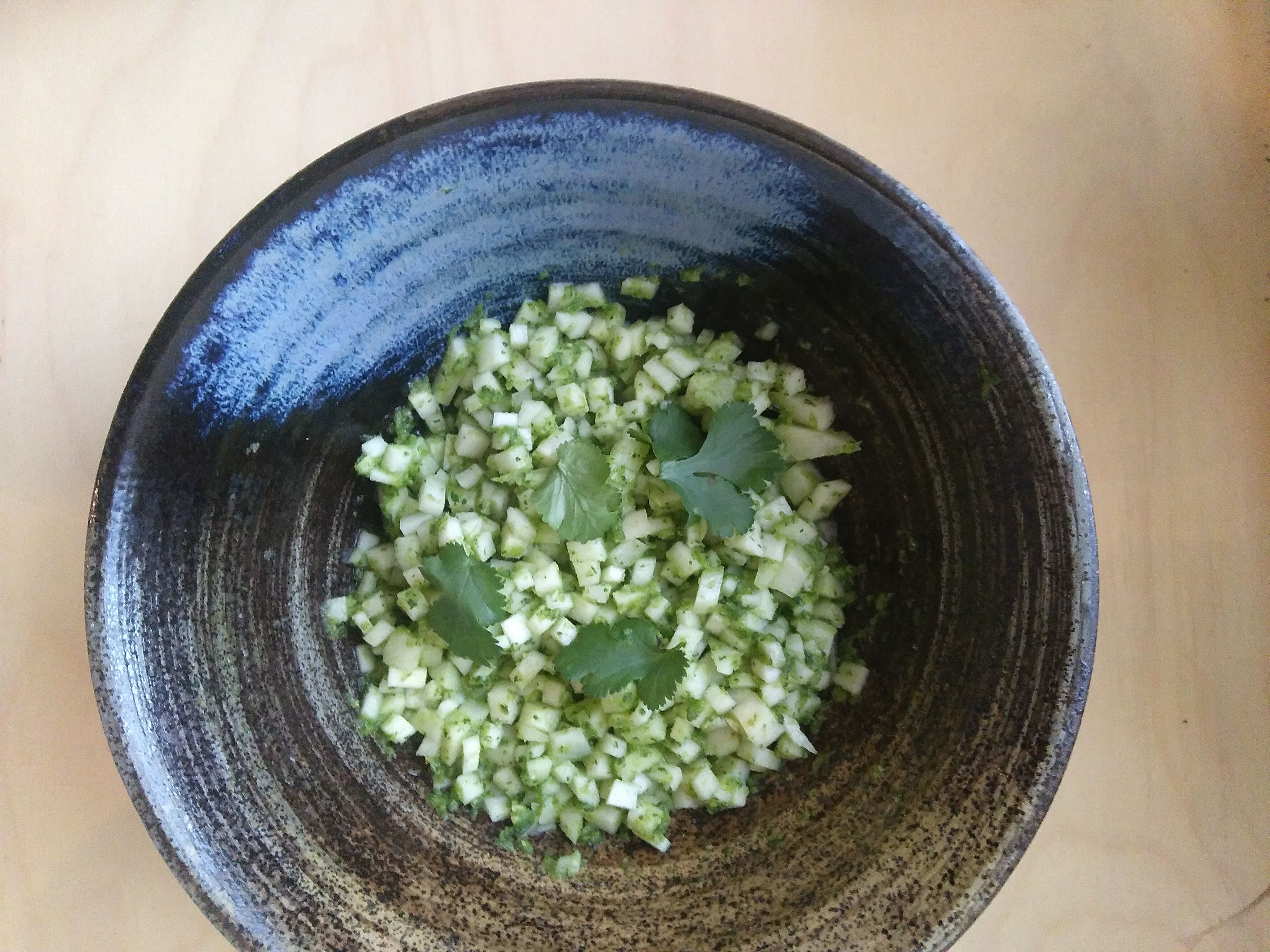 Image of Spicy Kohlrabi Salsa