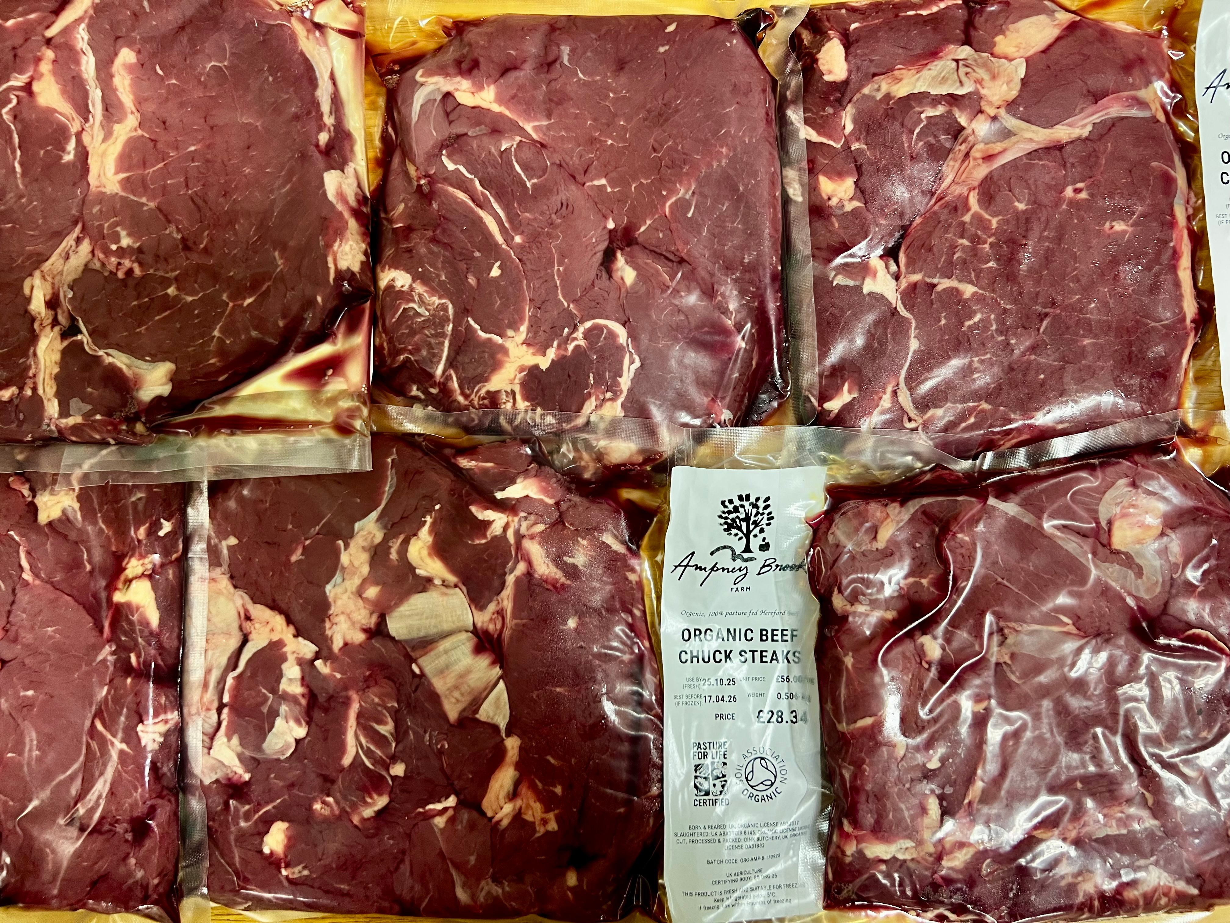 Image of Organic Chuck Steaks