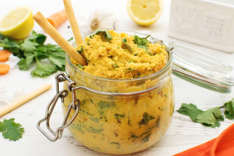 Image of Carrot & Coriander Dip
