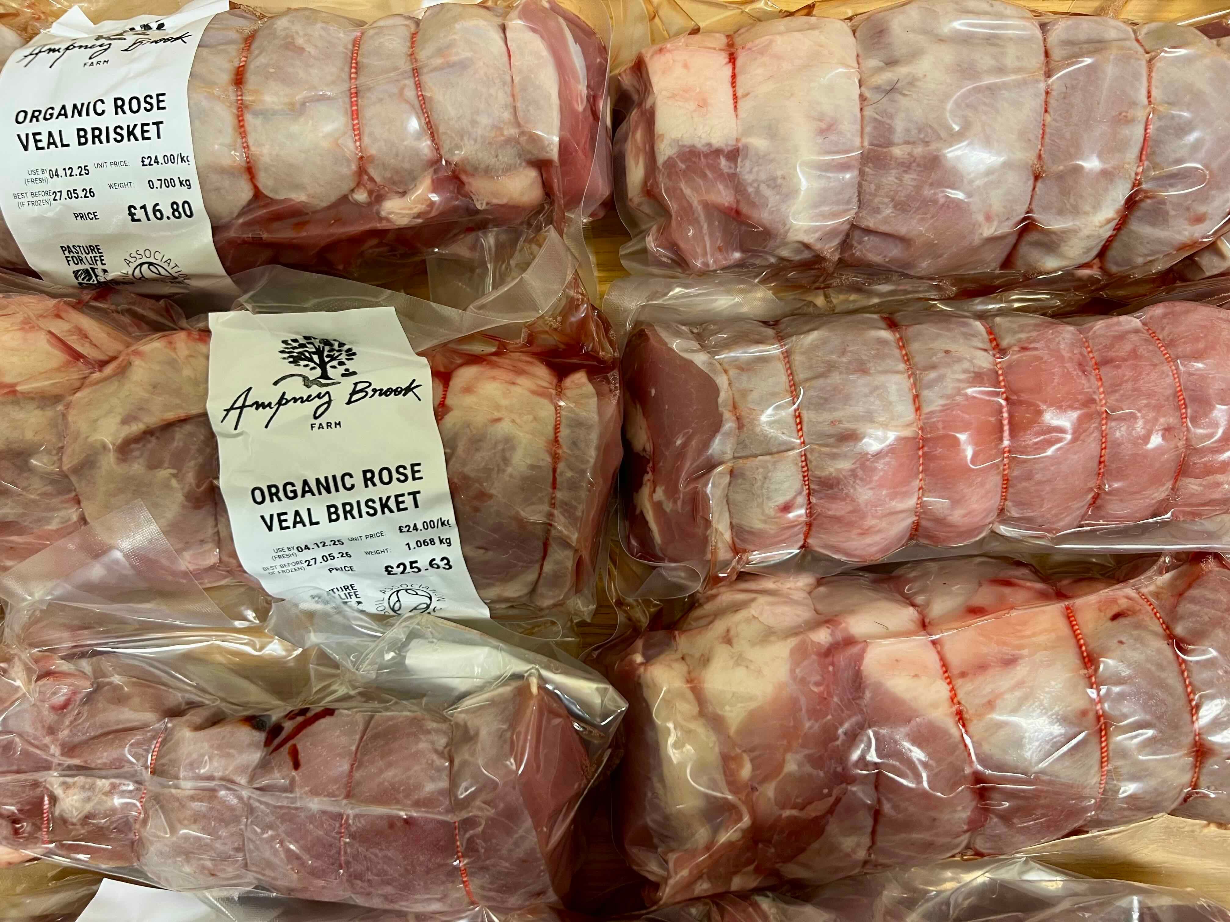 Image of Organic Rose Veal Brisket