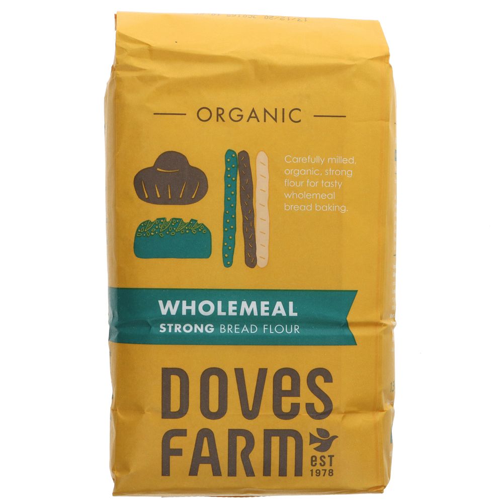 Organic Strong Wholemeal Bread Flour