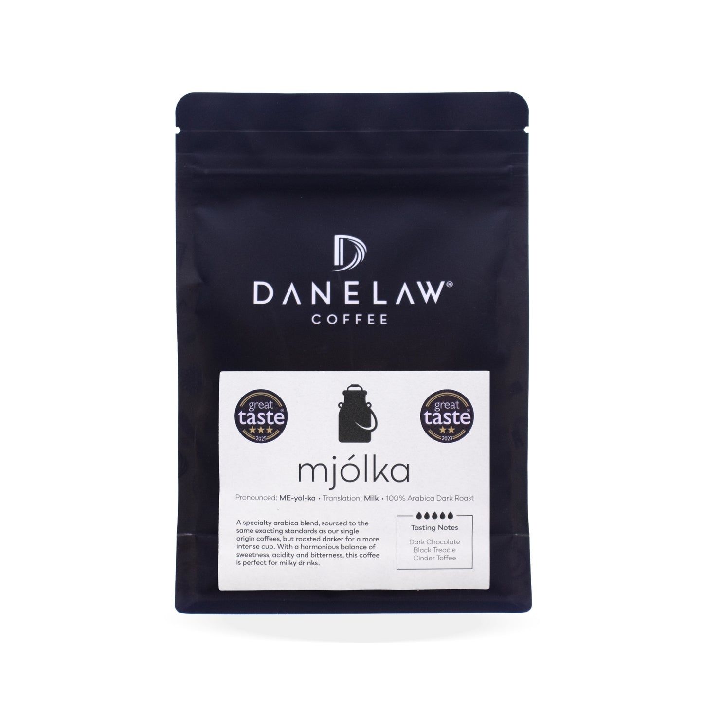 Image of Mjólka (ME-yol-ka) - 100% Arabica Dark Roast Blend Coffee Beans