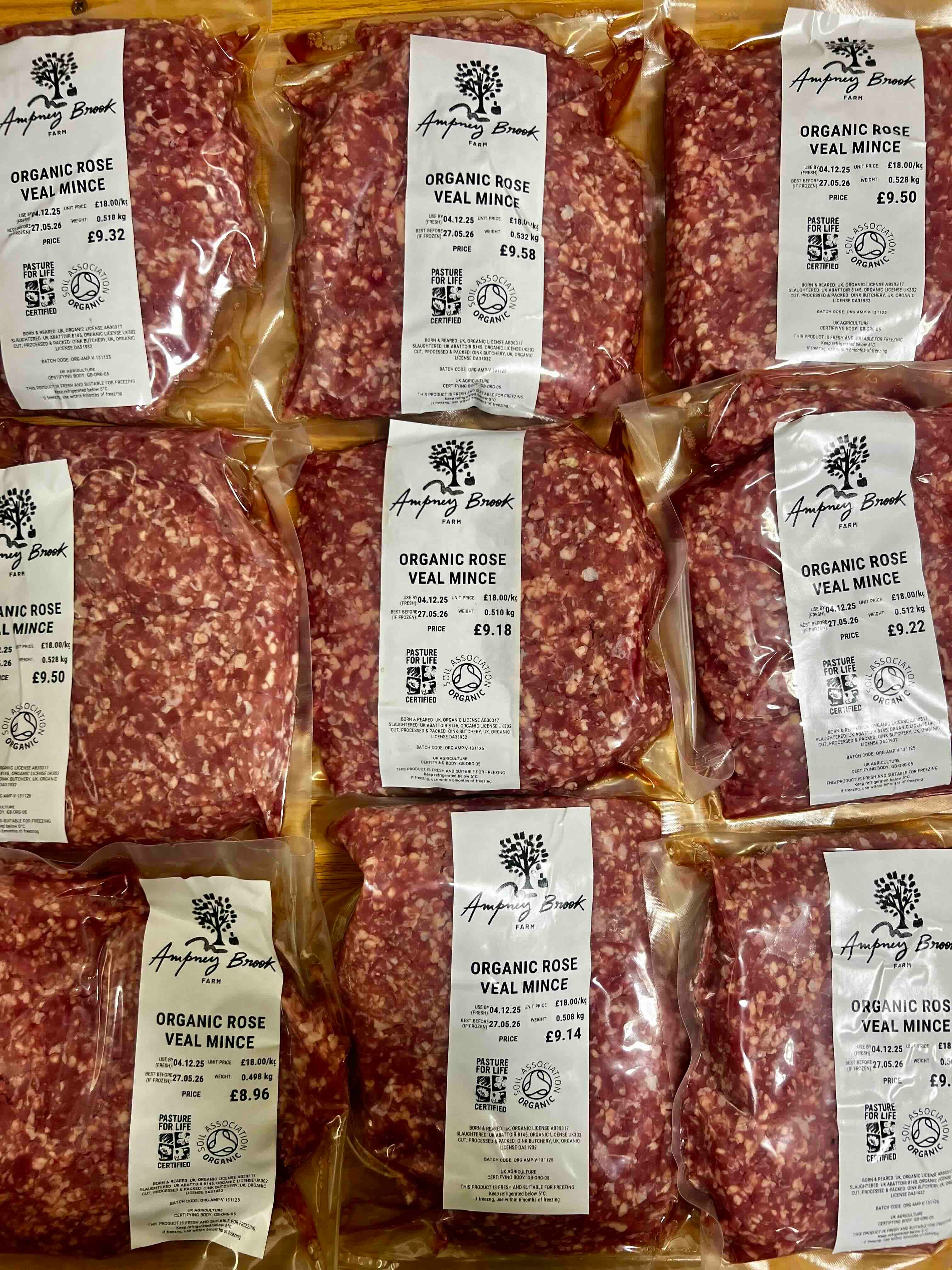 Organic Rose Veal Mince