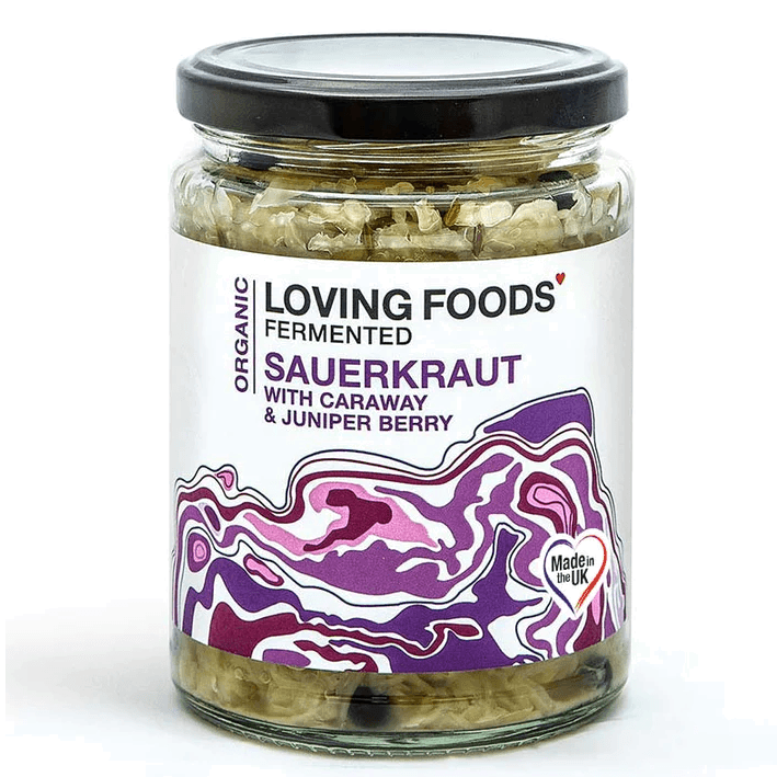 Organic Caraway & Juniper Berry Sauerkraut