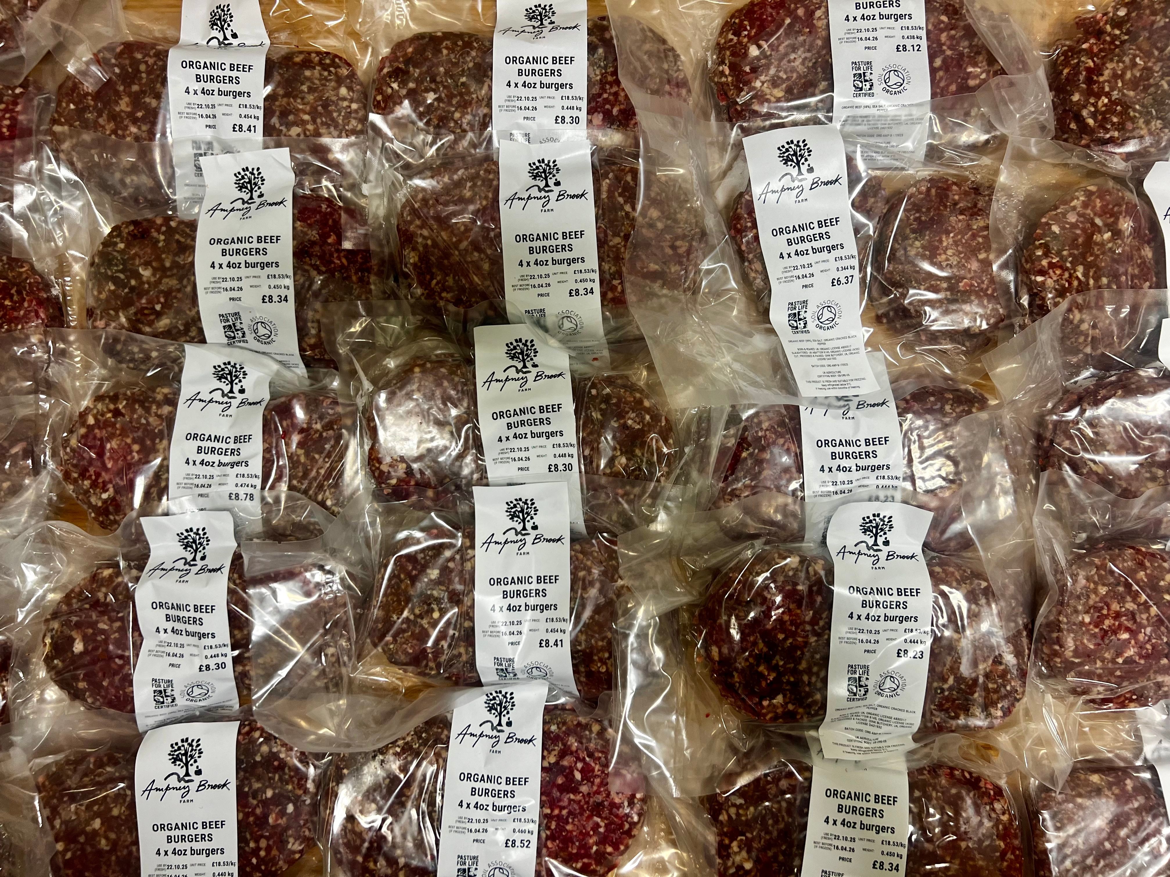 Image of Organic Beef Burgers