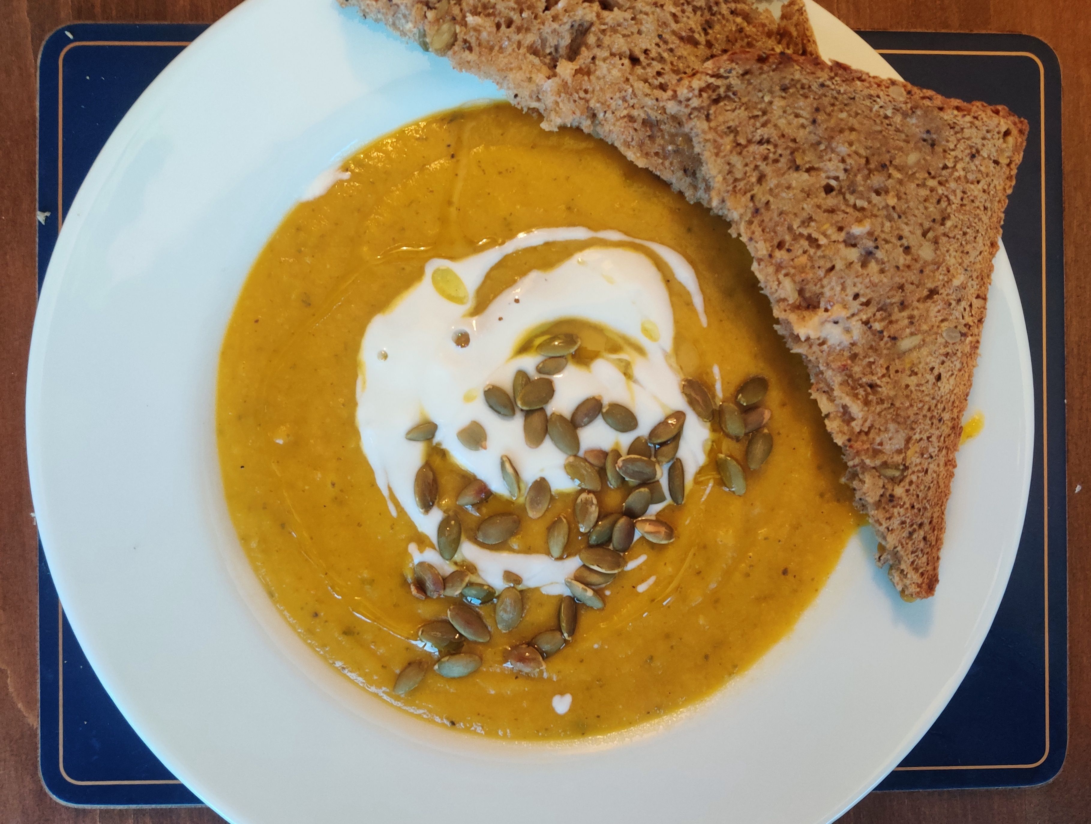 Image of Leek, Winter Squash and Apple Soup