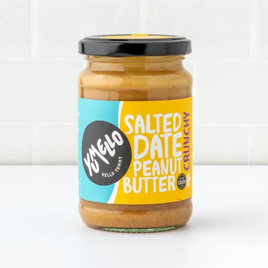 Salted Date Crunchy Peanut Butter Jar