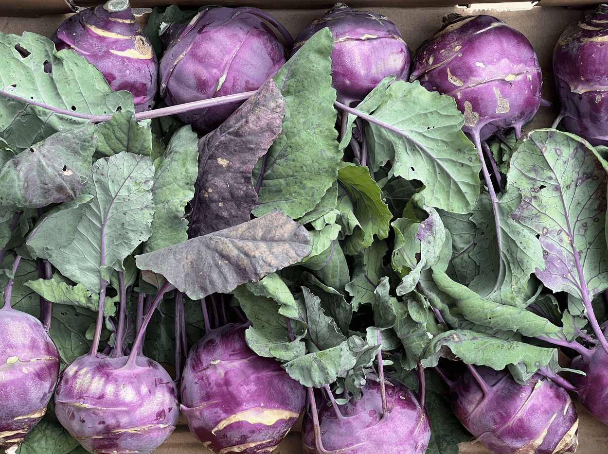 Image of Kohl Rabi and Carrot Slaw