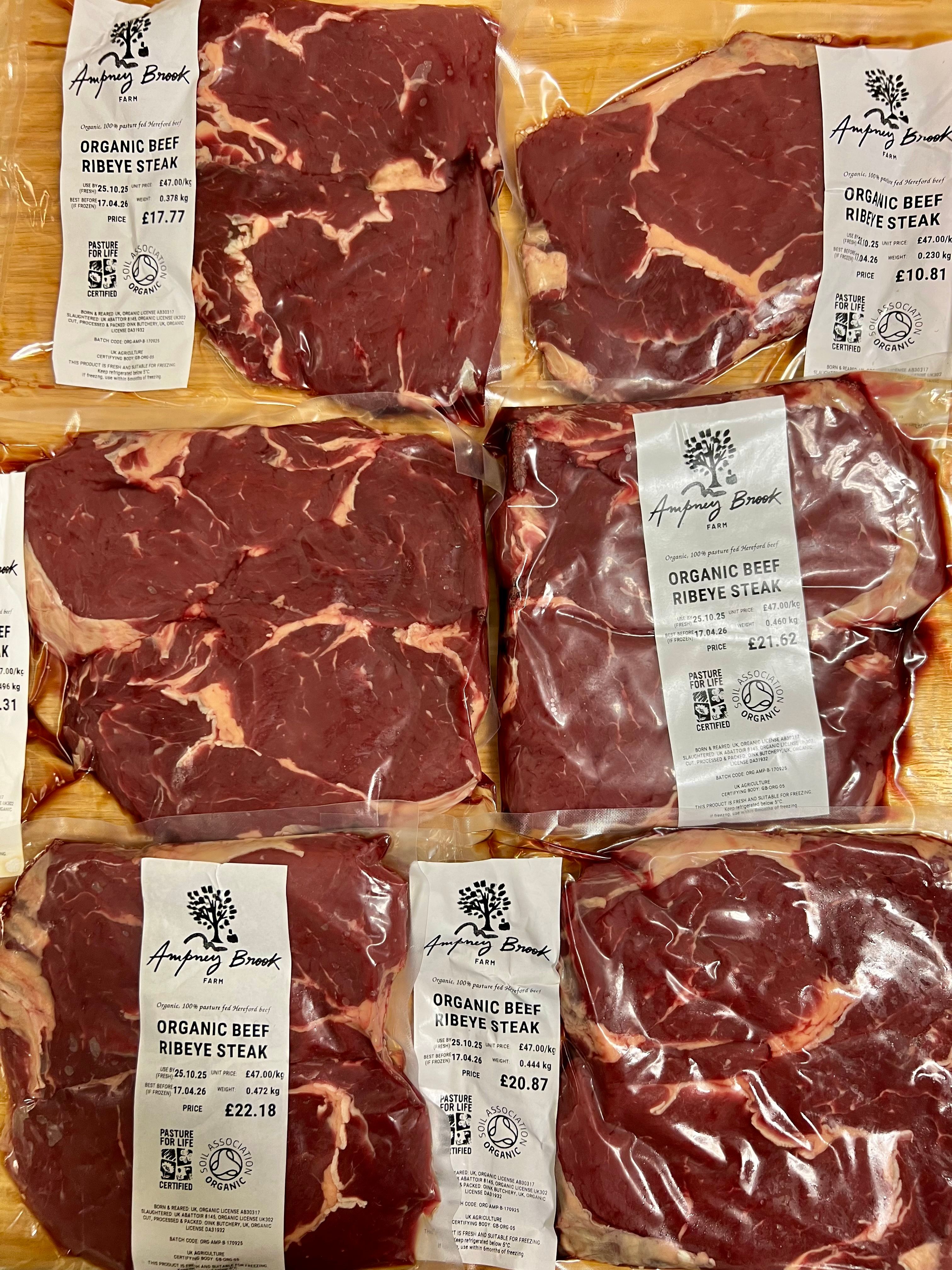 Organic Ribeye Steak