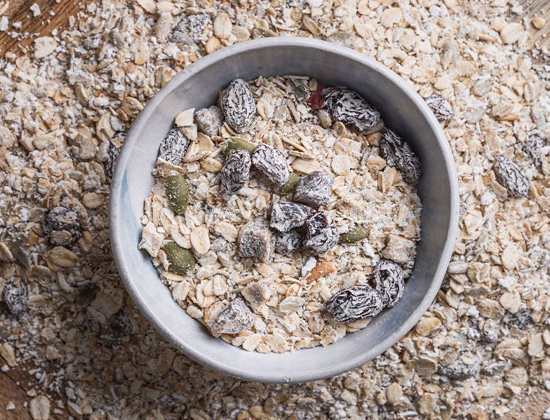 Organic Muesli with Apricots, Figs & Seeds