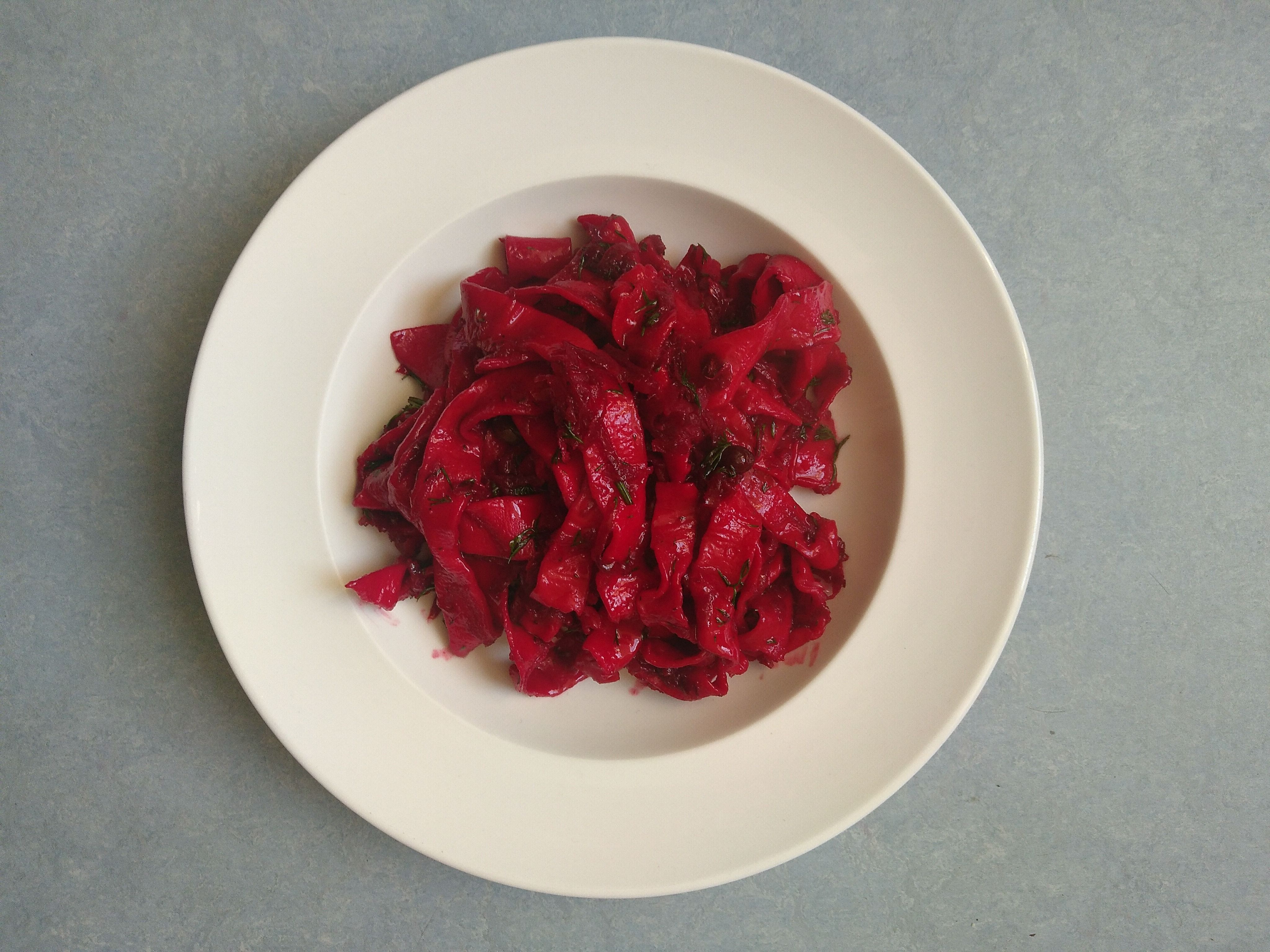 Image of Bright Beetroot Pasta