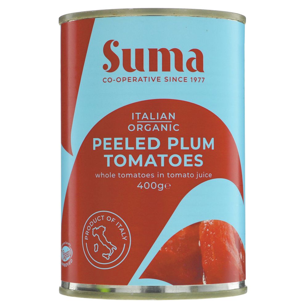 Organic Suma Peeled Plum Tomatoes