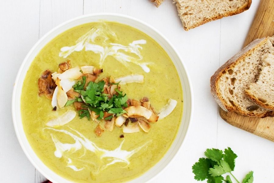 Image of Curried Leek and Parsnip Soup