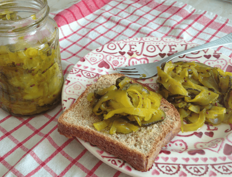 Image of Turmerickle Pickle with Courgettes, Cucumbers and Onions