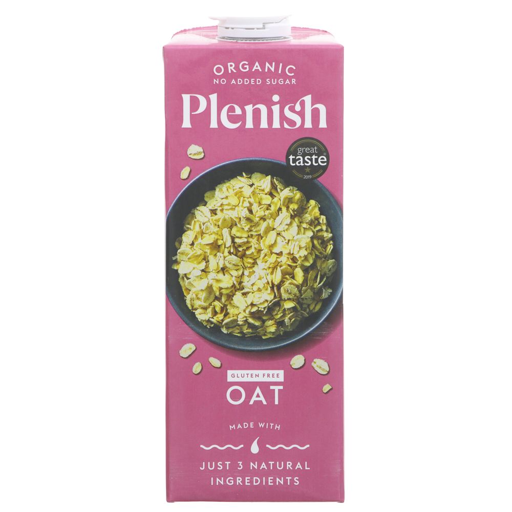 Plenish Organic Gluten Free Oat Milk