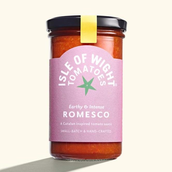 Isle of Wight Tomatoes Romesco Sauce