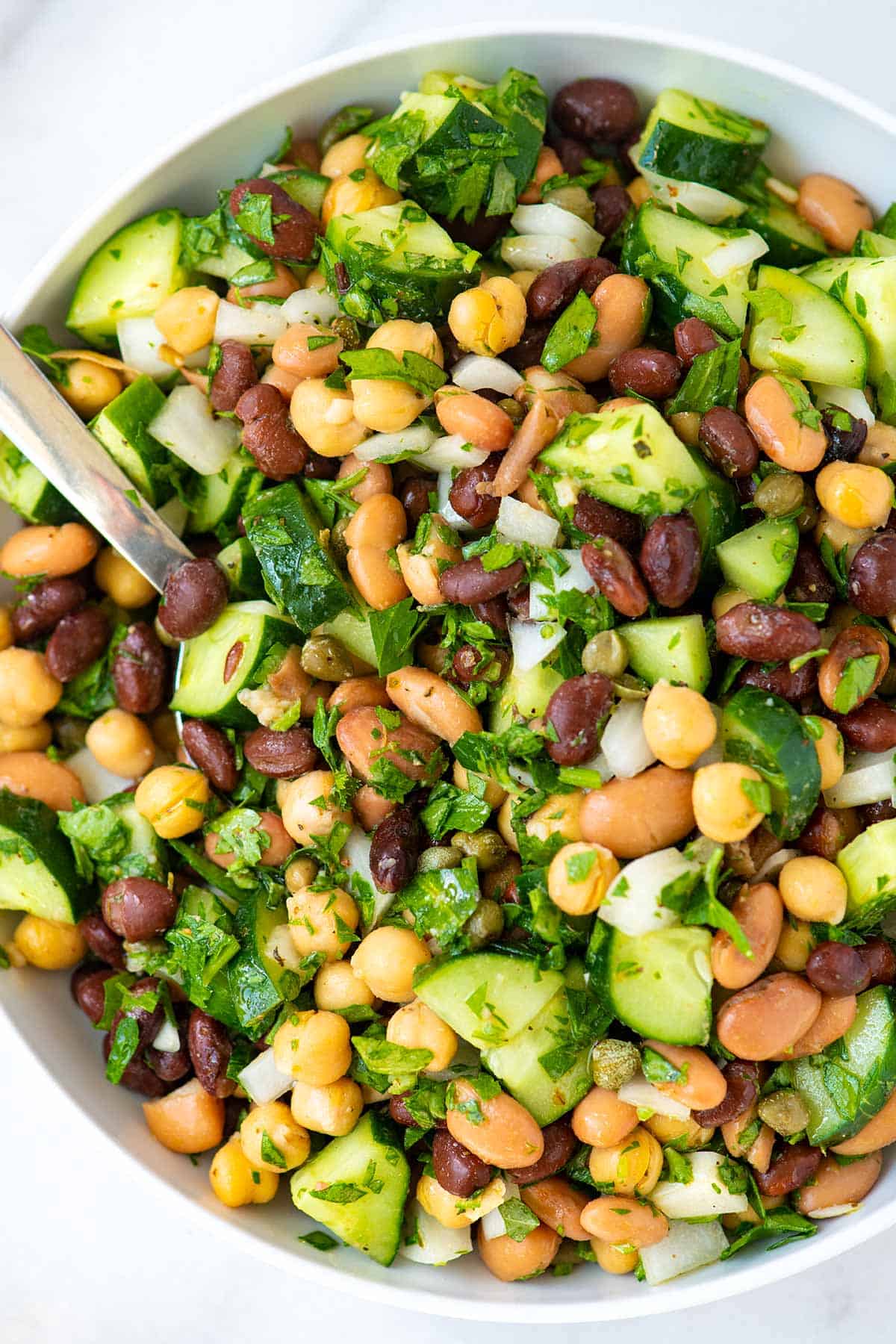 Image of Ridiculously Easy Bean Salad