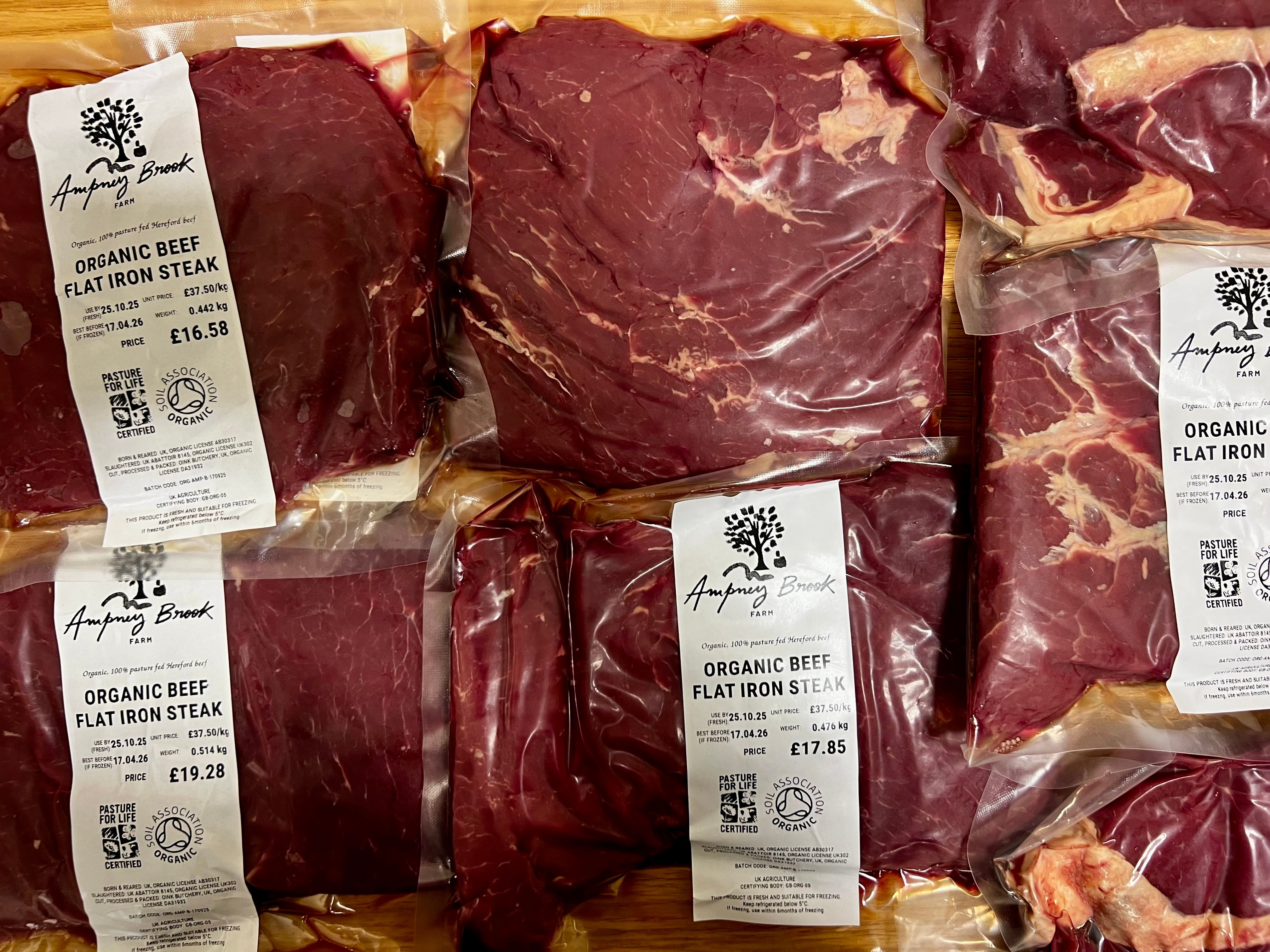 Image of Organic Flat Iron Steak