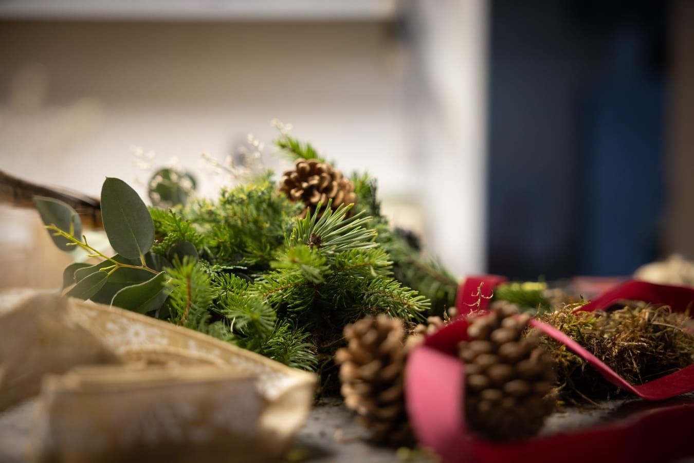 Image of Wreath Workshop 3pm - 5.30pm 5th Dec