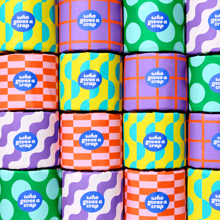 Who Gives a Crap Recycled Toilet Roll - 4 Pack