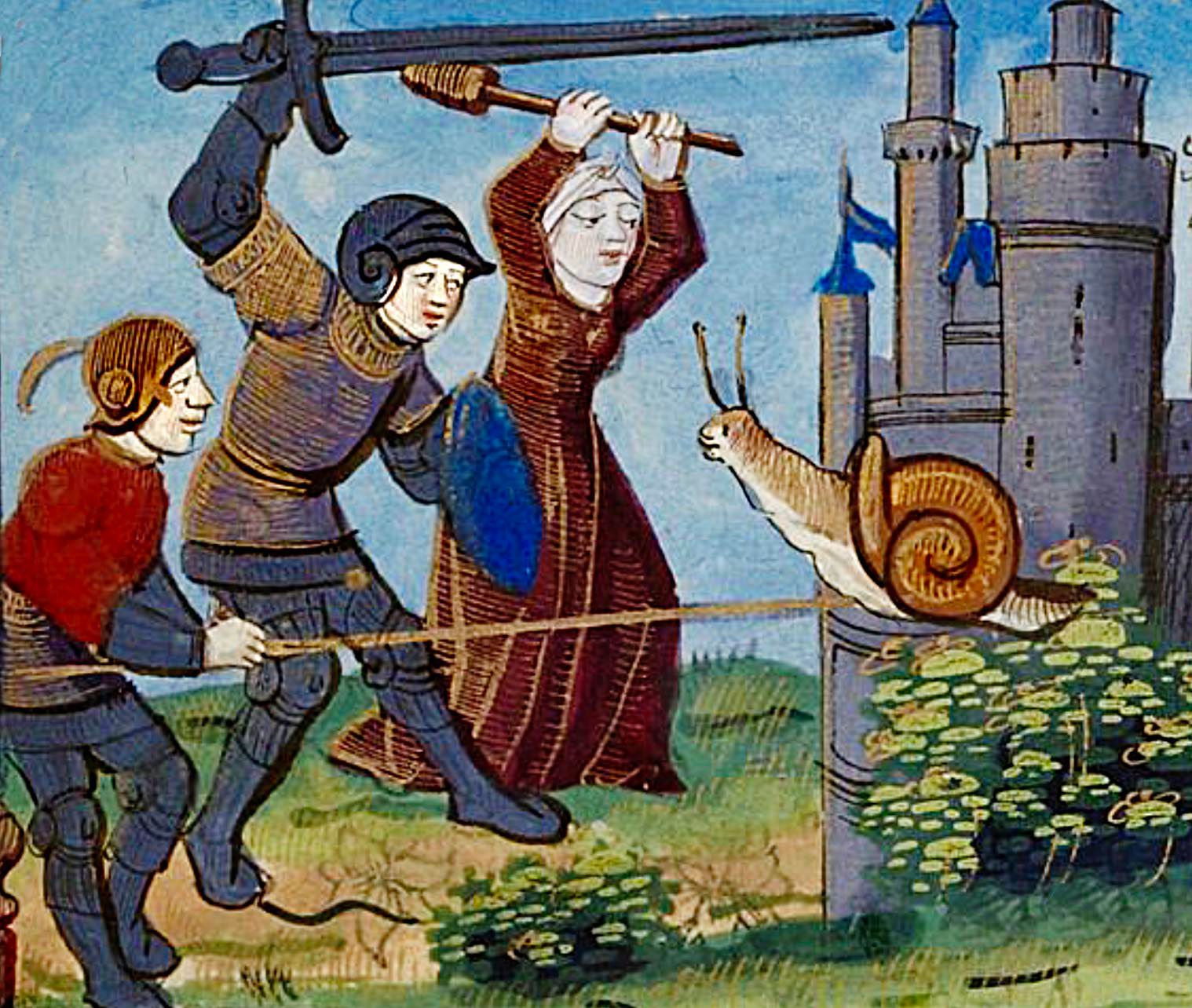 Image of Snails on toast