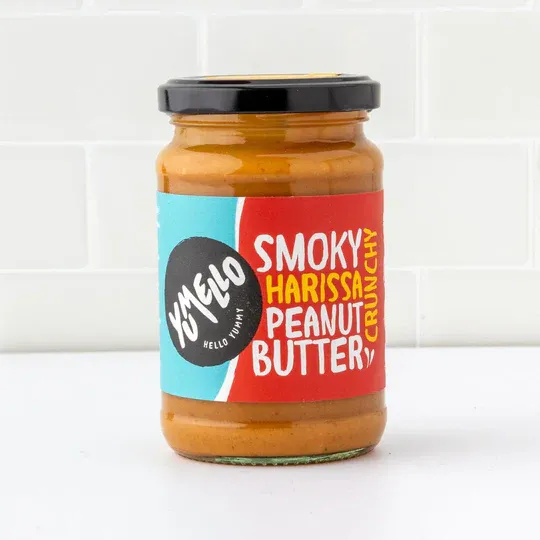 Smoky Harissa Peanut Butter Jar