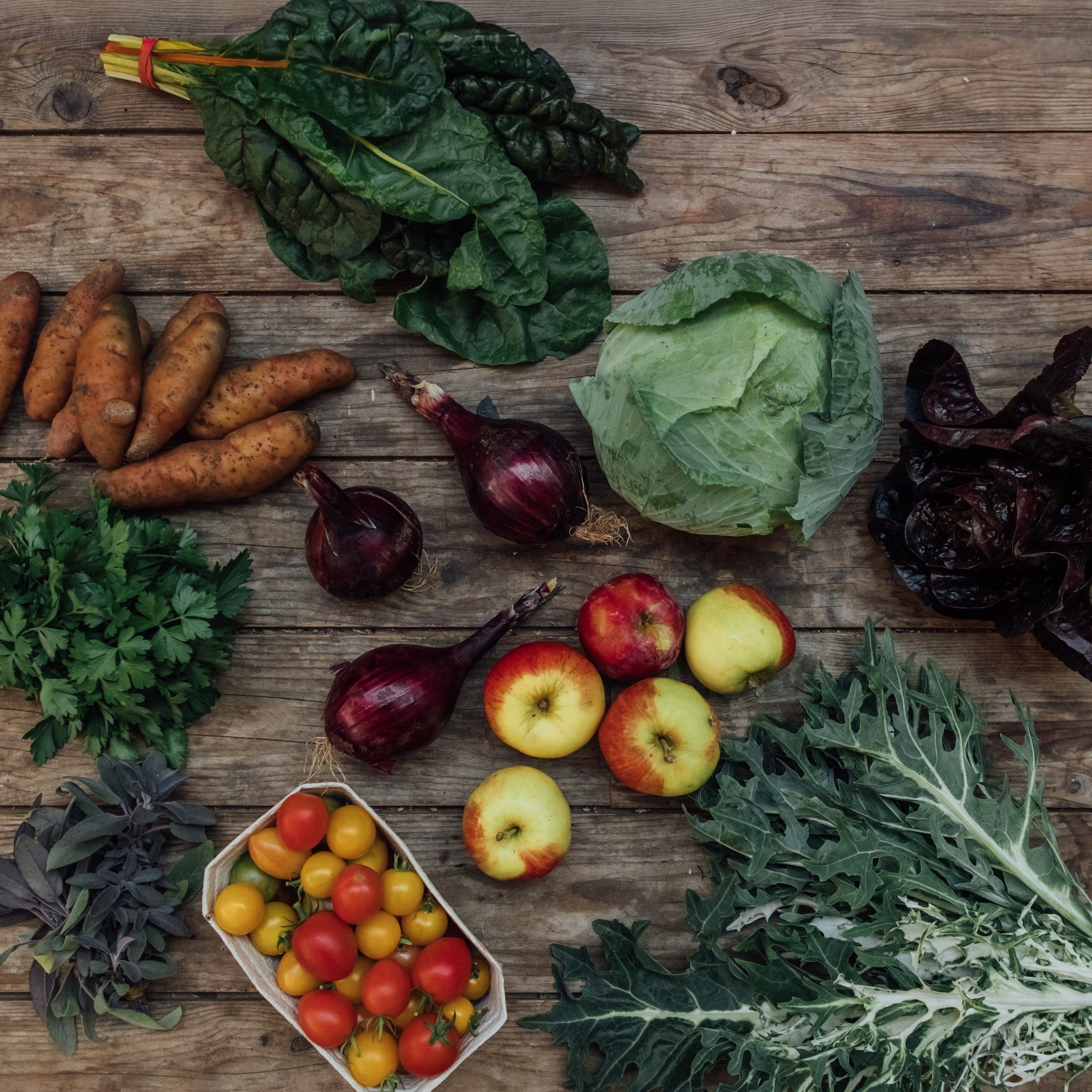 Image of Abundant Produce Box (Medium)