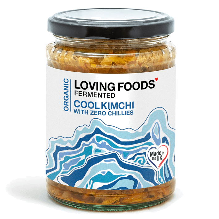 Organic Cool Kimchi with No Chilli