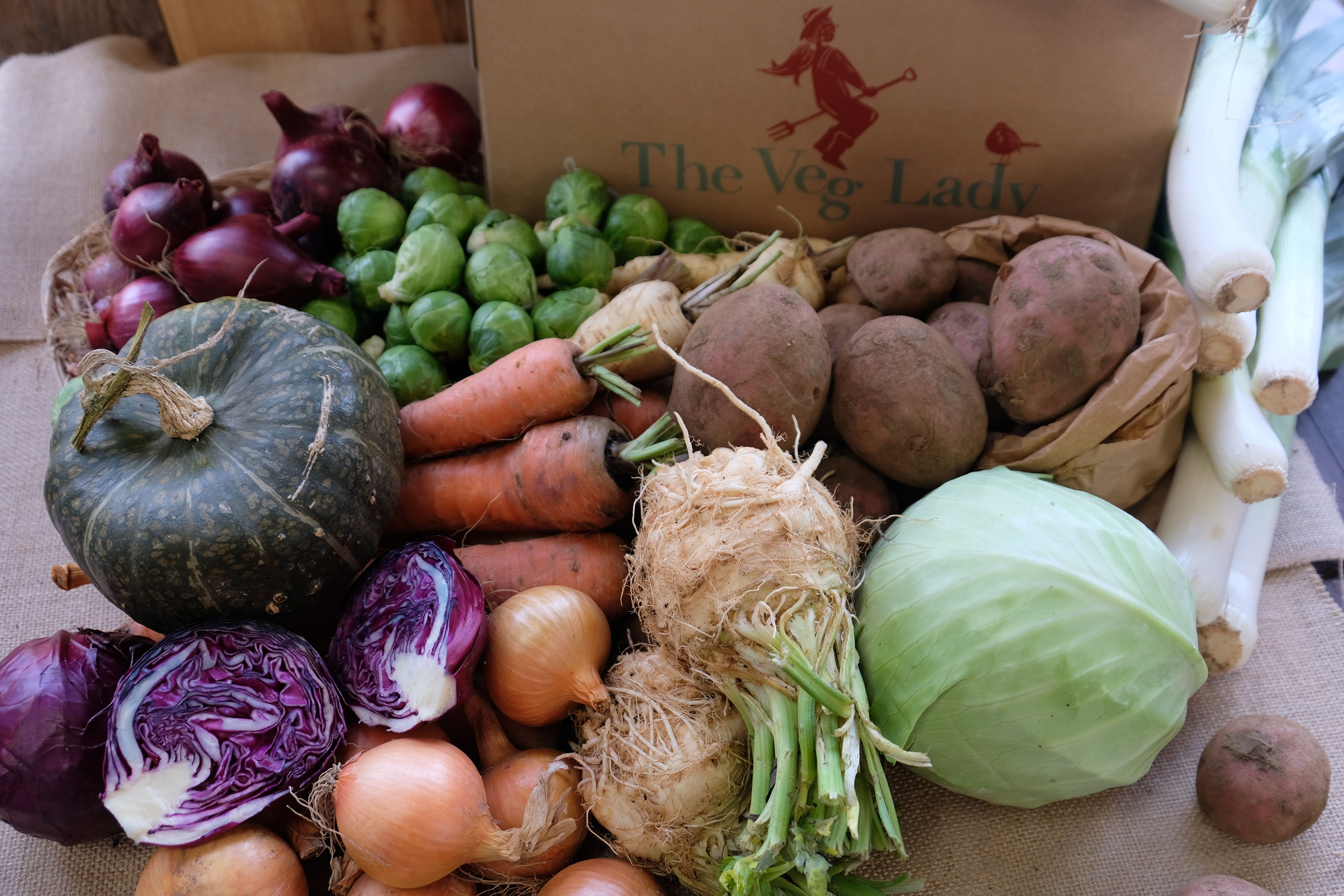 Image of Christmas Veg Box - Medium 
