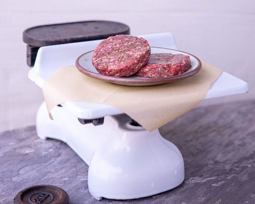 Organic 100% Beef Burgers x 8