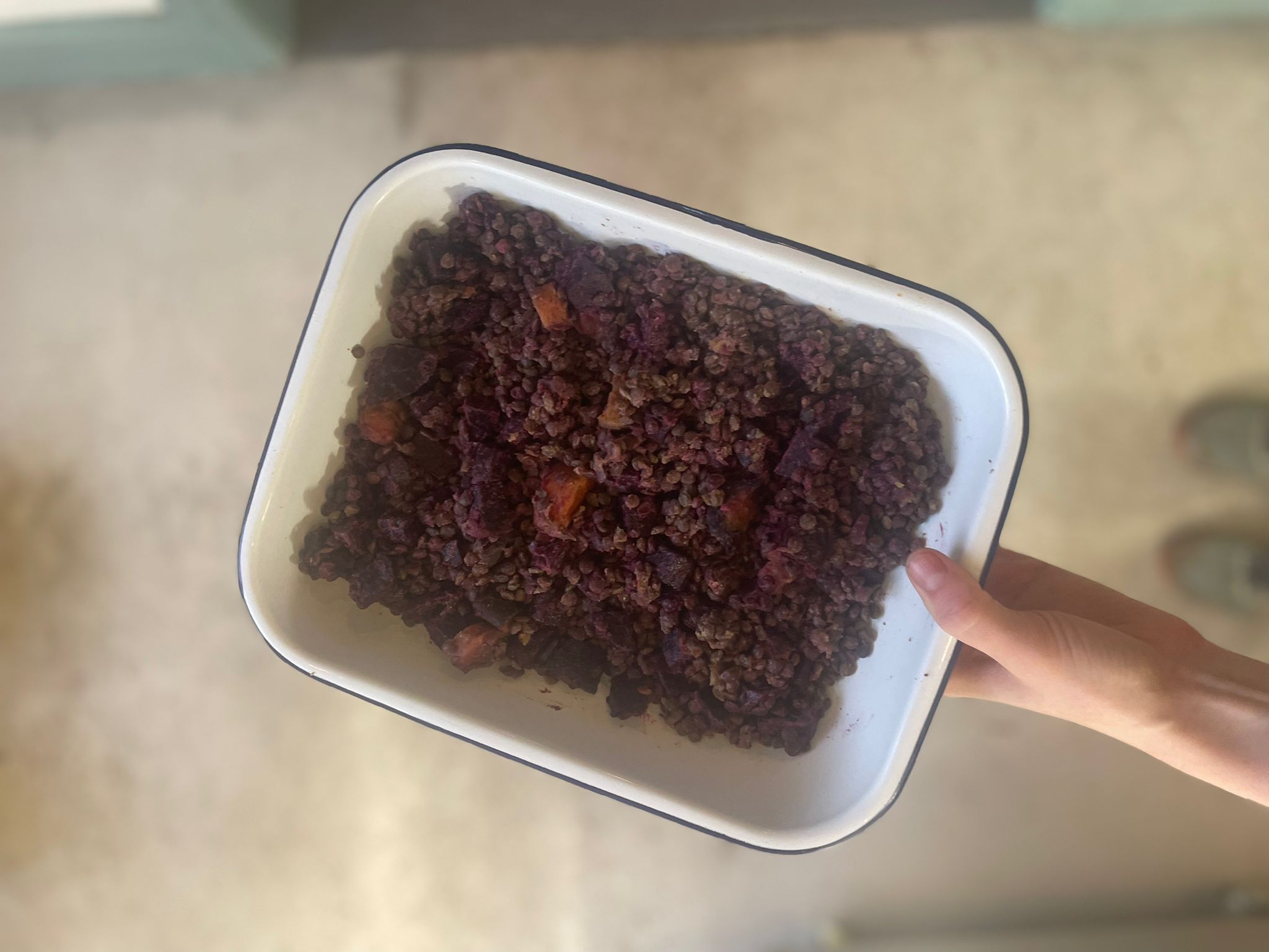 Beetroot & Lentil Salad - Deli Portion