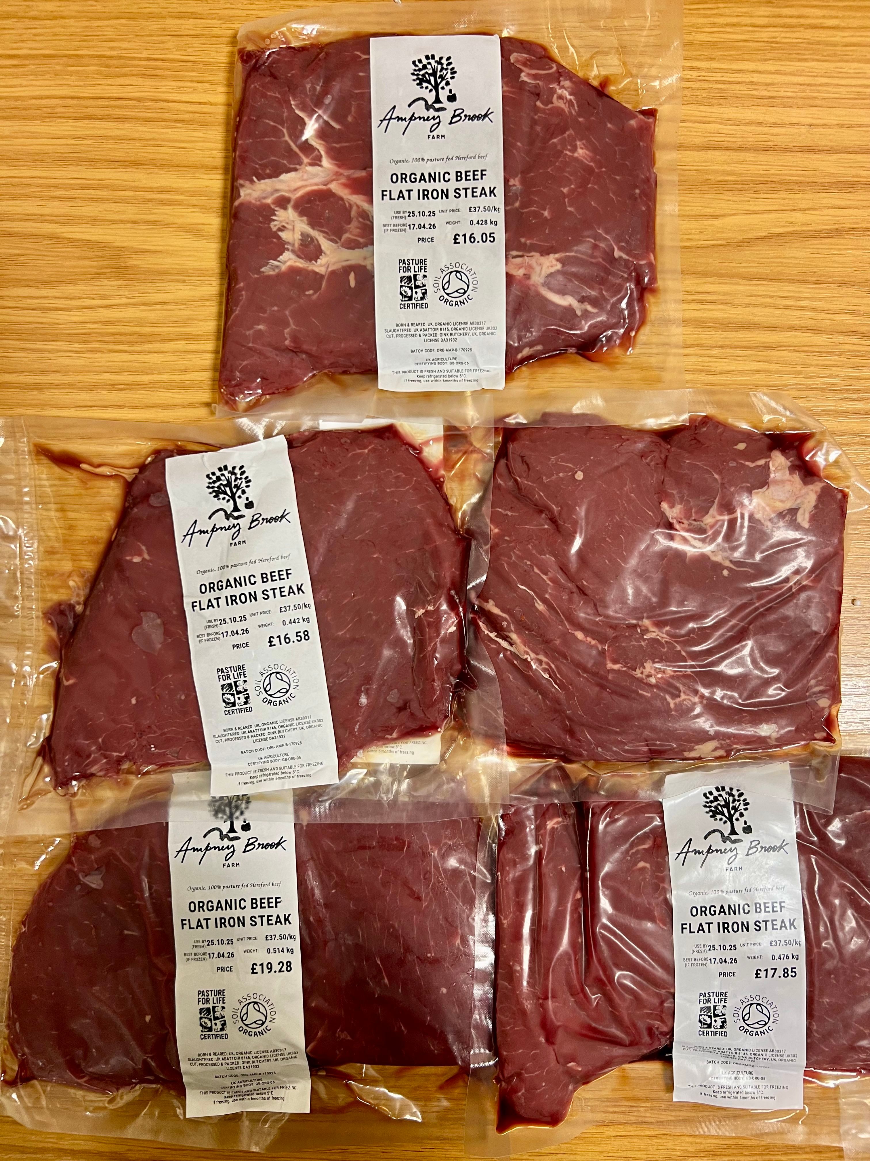 Organic Flat Iron Steak