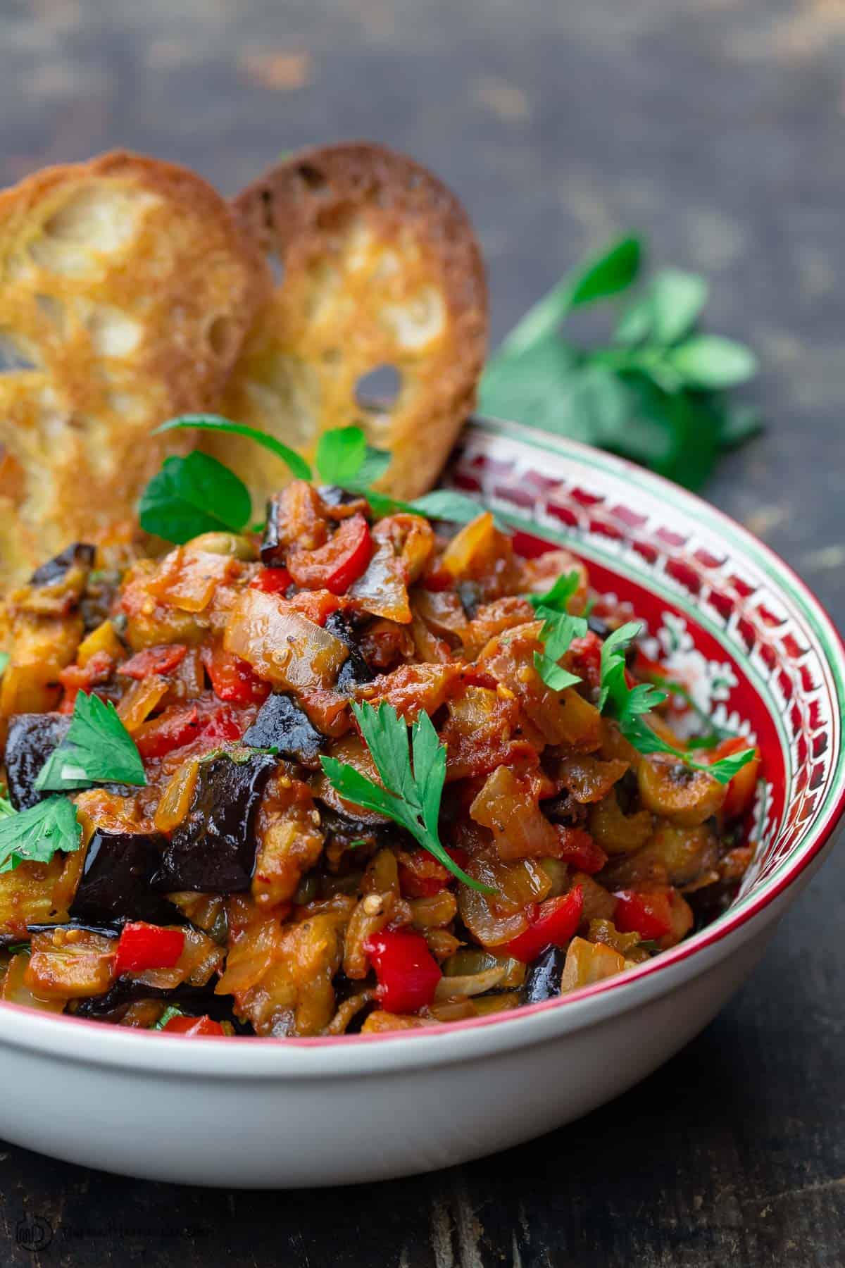 Image of Eggplant Caponata Recipe