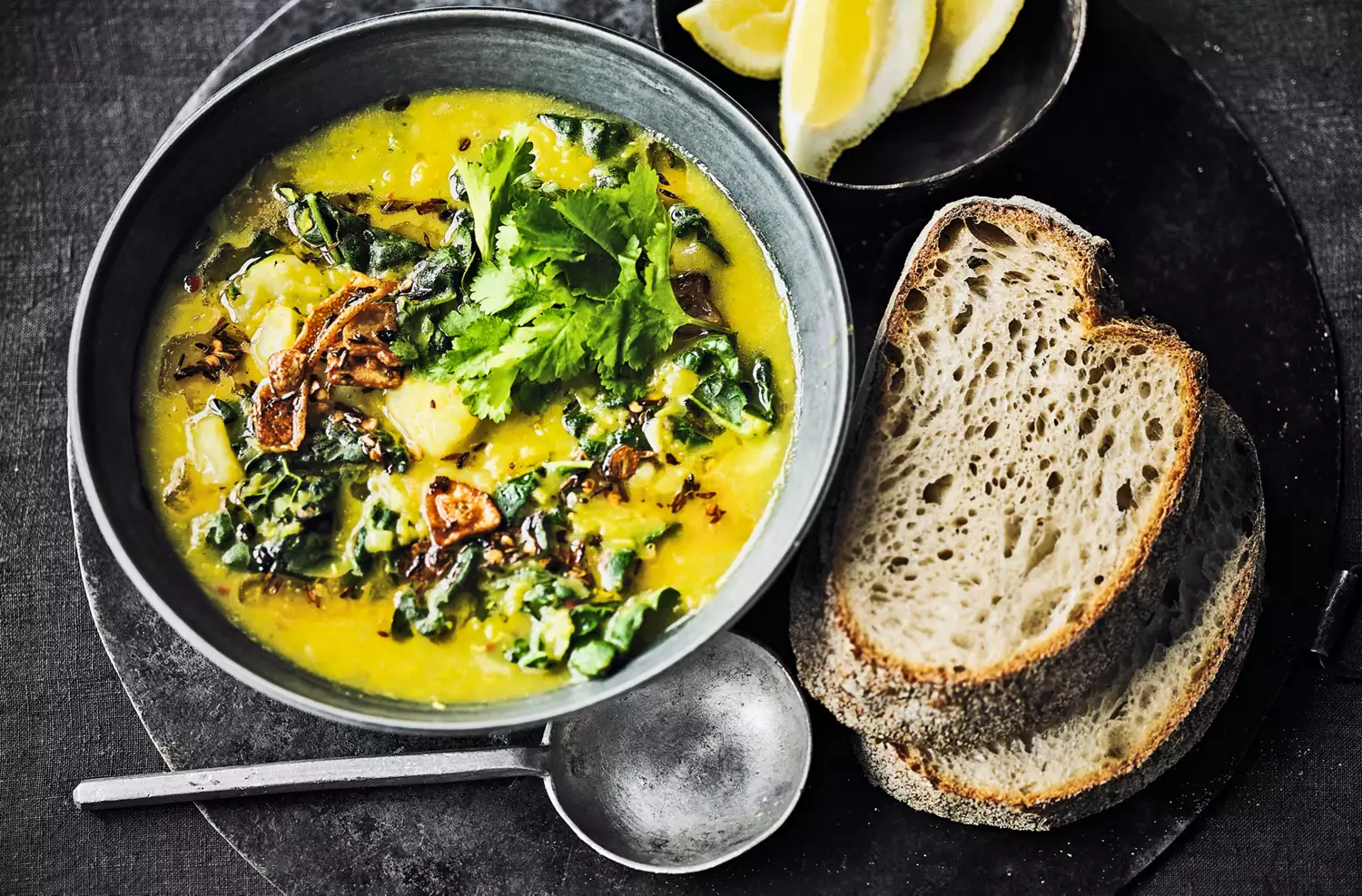 Image of Lemony Lentil & Cavolo Nero Soup