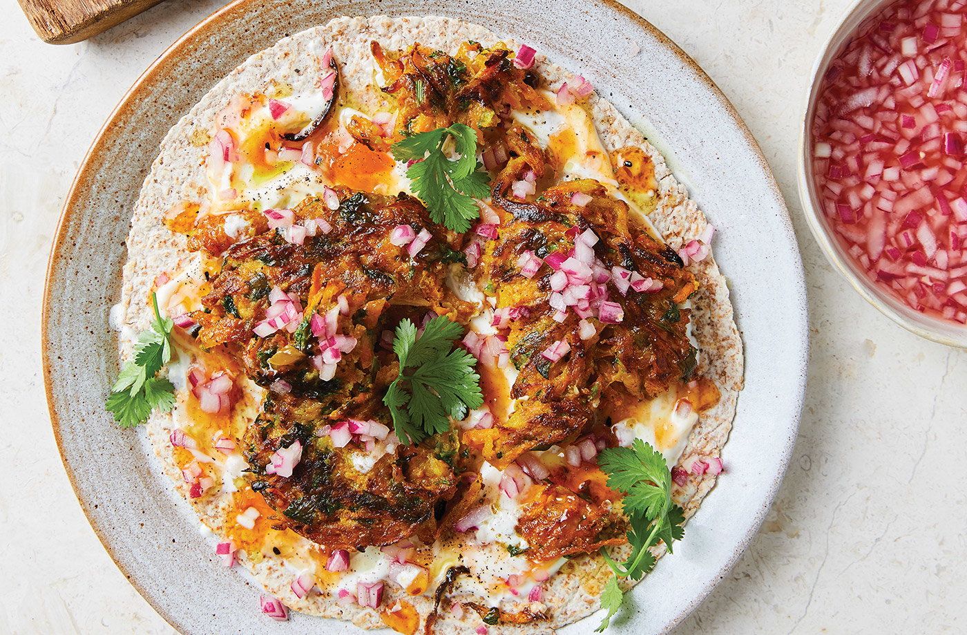 Image of Spiced Carrot Bhajis