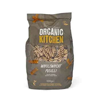 Organic
Italian Wholewheat Fusilli